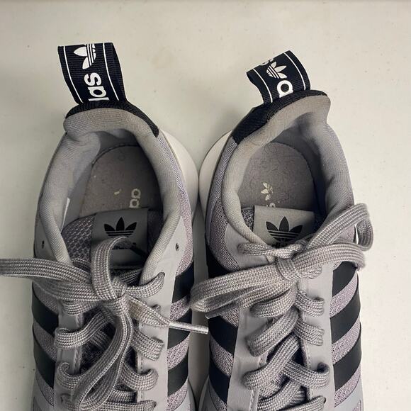 Adidas Athletic Shoes Mens Originals Multix Sneaker Grey Black Size 7 Boys - Picture 9 of 13